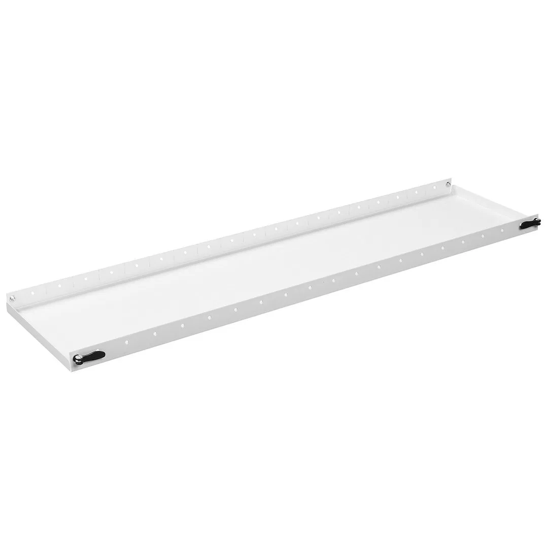 9166-3-01 – WEATHERGUARD Van Storage System Shelf, 60 Inch Length x 16 Inch Depth 2 Inch Lip Without Dividers White